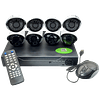 Kit De Seguridad Cctv Dvr 8 Camaras Full HD 1080P + Disco 2tb