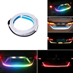 Cinta Tira Led Rgb Para Maleta Auto Multifunción Freno