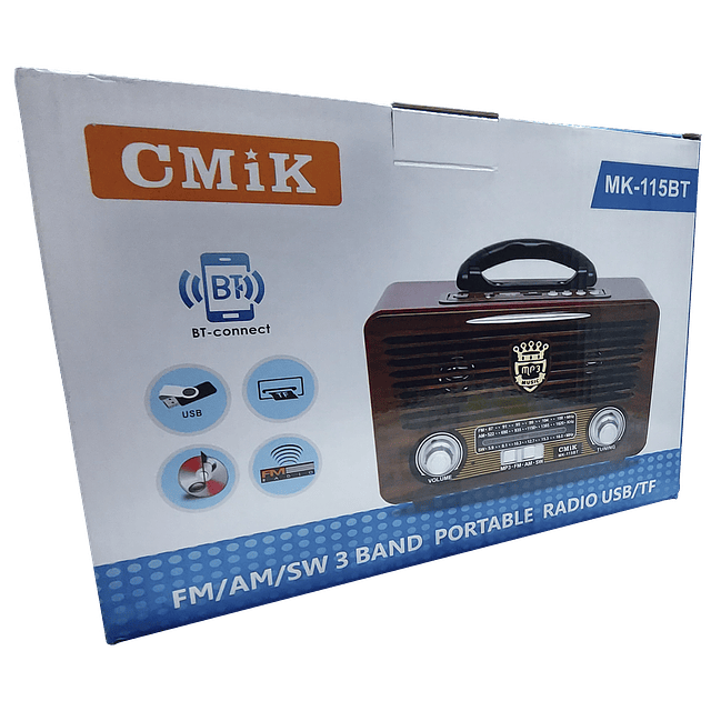 Radio Retro CMiK MK-115BT USB/SD/FM/AM