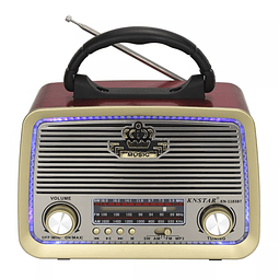 Radio Portatil Retro CMiK MK-173-BT USB/SD/AUX/FM/AM