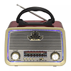 Radio Portatil Retro CMiK MK-173-BT USB/SD/AUX/FM/AM