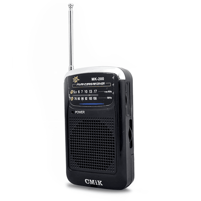 Radio portátil AM/FM CMiK MK200