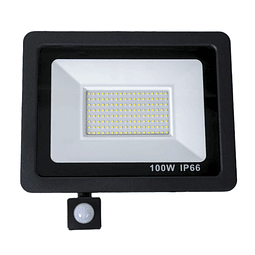 Foco Led 100W con Sensor de Movimiento