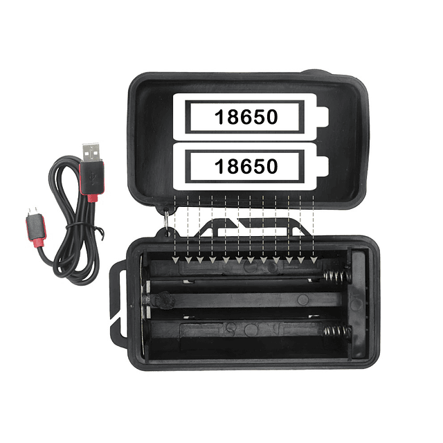 Linterna Frontal Led Ultra Brillante 9 Modos Para Camping, Pesca, Etc