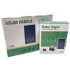 Foco Led Solar 60W IP65 con Panel Solar