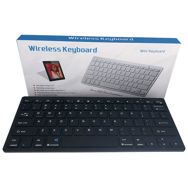 Teclado Bluetooth Inalámbrico para Tablet y Celular – Electronica Aragon