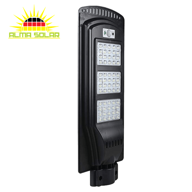 Foco Led de Carga Solar Con Sensor de Movimiento, Impermeable + Control Remoto 180W