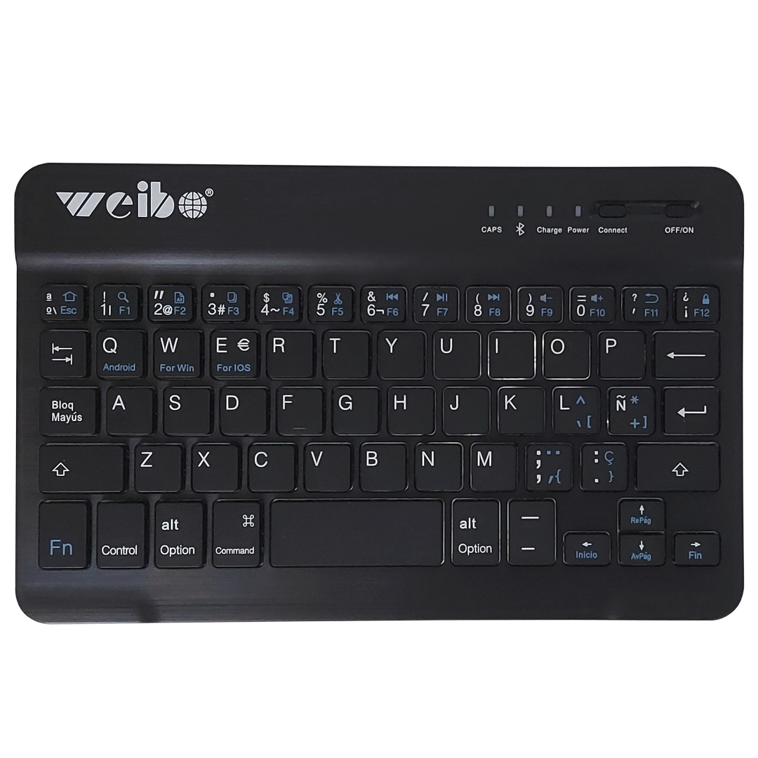 Mini Teclado Inalámbrico Weibo Modelo WB-3000