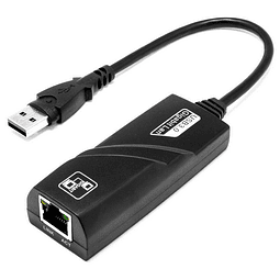 Adaptador USB 3.0 a RJ45 Gigabit Ethernet