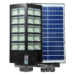 Panel-Foco Solar LED De Exterior 1.000W. - 6.500K - IP67 + Control Remoto