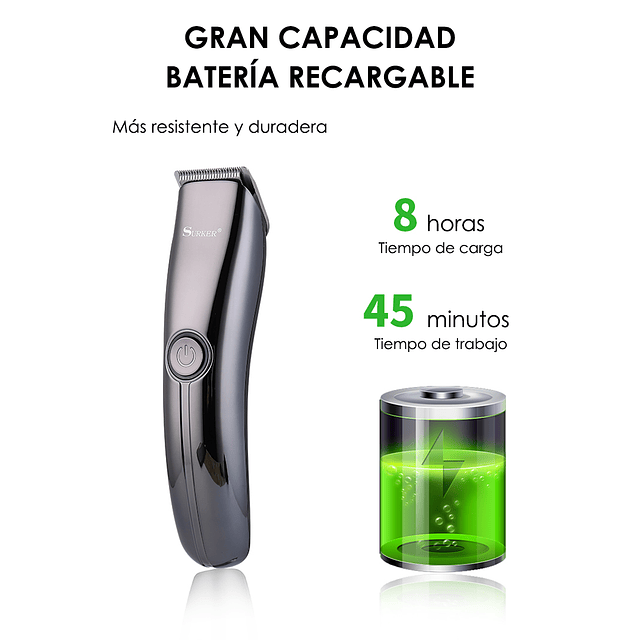 Máquina Cortadora De Cabello y Afeitadora Profesional / Surker Modelo SK-652