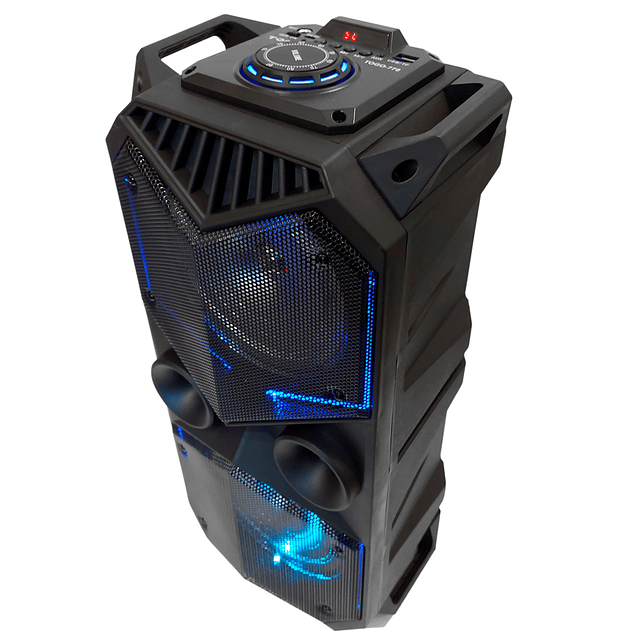 Parlante Bluetooth Con Micrófono Inalámbrico Para Karaoke  Doble Batería 4500W. TOGO-778M ____________________________________ $23.990 x unidad