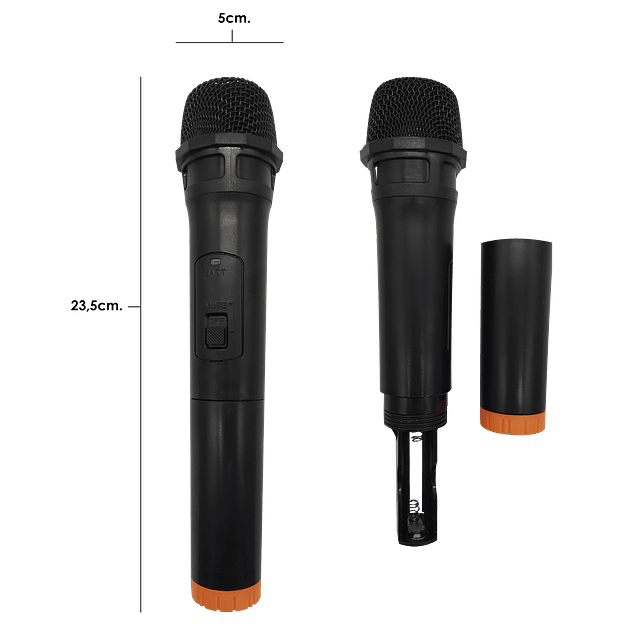 Parlante XL Bluetooth Con Micrófono Inalámbrico Para Karaoke - Fiestas - Eventos Modelo TOGO-777 ____________________________________ $29.990 x unidad