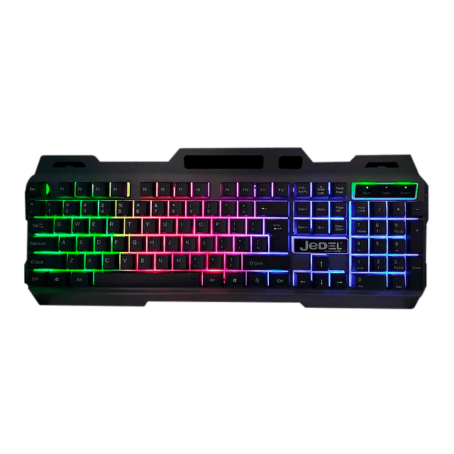 Set Gamer (Teclado + Mouse + Audífonos) RGB Jedel Mod. CP-02 ____________________________________ $16.490 x unidad