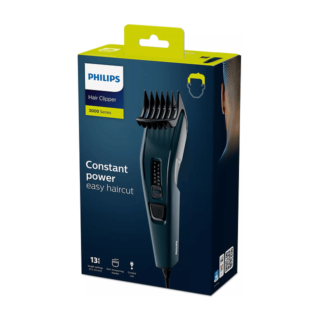 Máquina Cortadora De Cabello Philips Hairclipper Series 3.000 Modelo HC3505/15