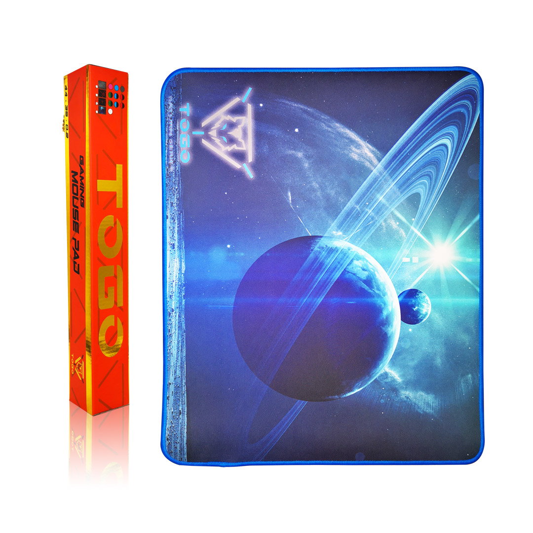 Mouse Pad Gamer Antideslizante XL TOGO Saturn 44cm x 35cm x 0.2cm