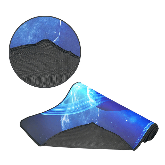 Mouse Pad Gamer Antideslizante XL TOGO Saturn 44cm x 35cm x 0.2cm