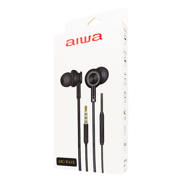 Audífonos Ergonómicos Aiwa Modelo AW1 Wave