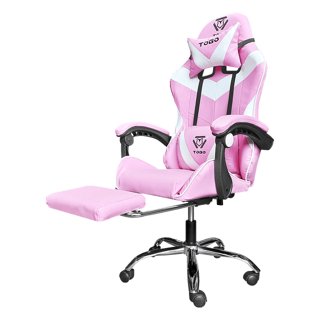 Silla Gamer Profesional Togo Reclinable Con Posapies + Mousepad Togo