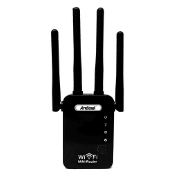 Mini Router - Repetidor - Amplificador Inalámbrico Wi-Fi / Andowl Modelo Q-A45