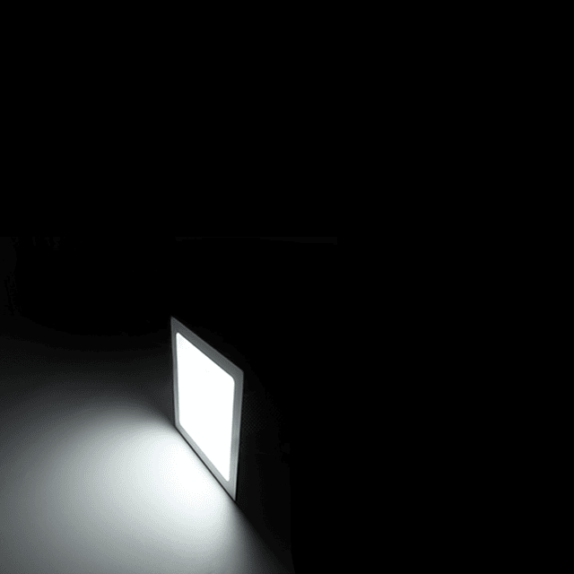 Foco Cuadrado Luz LED Color Blanco De 24W. 6.500K. Sobrepuesto / HaoMai