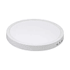 Foco Redondo Luz LED Color Blanco De 24W. 6.500K. Sobrepuesto