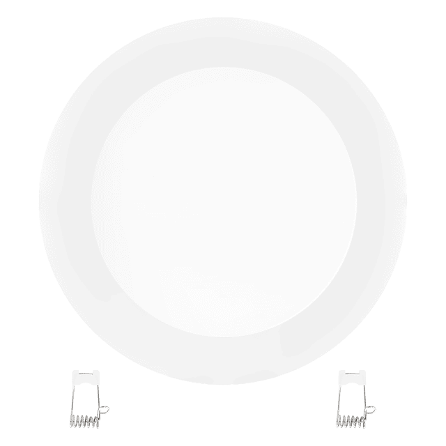 Foco Redondo Luz LED Color Blanco De 12W. 6.500K. Empotrado / HaoMai