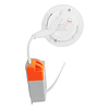 Foco Redondo Luz LED Color Blanco De 3W. 6.500K. Empotrado / HaoMai