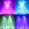 Foco Profesional De Iluminación Láser 4 En 1 LED RGB Con Cabezal Móvil Ojos De Abeja 100W. DMX512 Para Fiestas y Eventos / GTI