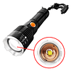 Linterna Táctica Recargable USB Con Luz LED y Batería / GTI Modelo XH-P50