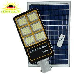 Luminaria Solar Eco LED 400W con Control Remoto 