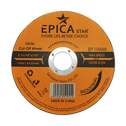 Disco De Corte De 12200 R.P.M. / Epica Modelo EP-10666