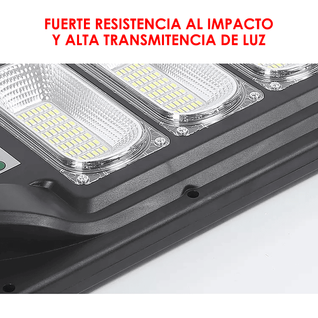 Foco Solar LED De Exterior Con Panel Solar y Sensor De Luz 224LED IP66 200W. - Jortan