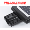 Foco Solar LED De Exterior Con Panel Solar y Sensor De Luz 224LED IP66 200W. - Jortan