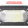 Foco Solar LED De Exterior Con Panel Solar y Sensor De Luz 336LED IP66 300W. - Jortan