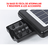 Foco Solar LED De Exterior Con Panel Solar y Sensor De Luz 336LED IP66 300W. - Jortan