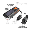 Luz LED Impermeable De Carga Solar y USB Para Bicicleta / Cree T6 Modelo LY-17
