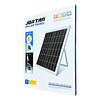 Foco LED De 600W. IP66 + Panel Solar + Control Remoto / Jortan