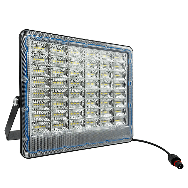 Foco LED De 400W. IP66 + Panel Solar + Control Remoto / PM Modelo PM-008