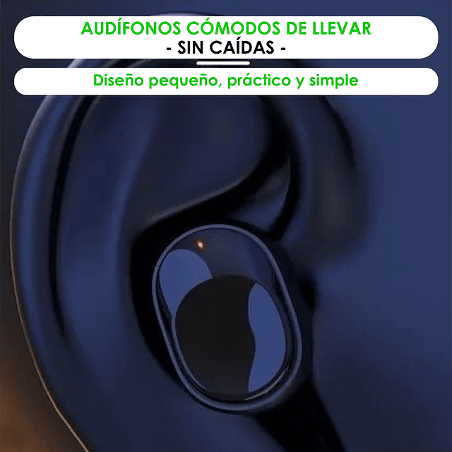 Audífonos Inalámbricos Recargables Bluetooth / AKS Modelo AKS-T90