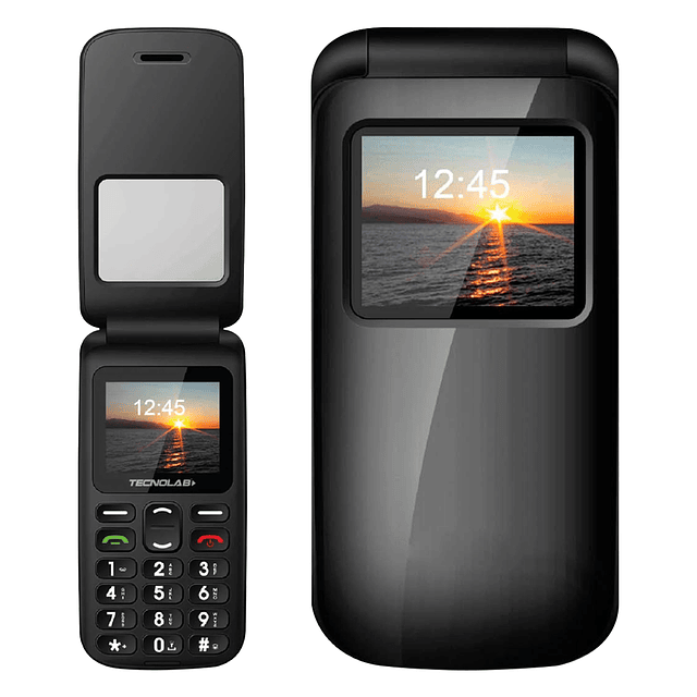 Teléfono Móvil Para Adulto Mayor - Con 3G y Botón S.O.S. / Tecnolab Modelo TL038
