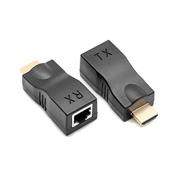 Extensor HDMI Extender By CAT-5E/6 - 1080P - Hasta 30 Mts.