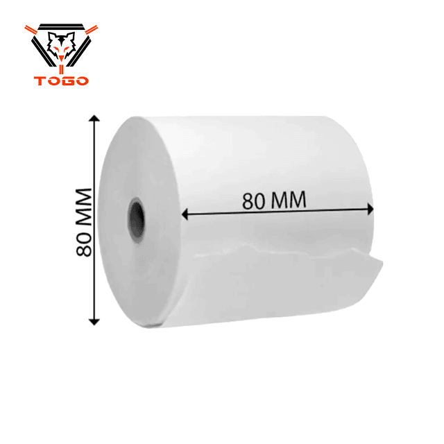 Rollo Térmico 80x80mm Papel Térmico X 10un. Tg-8080