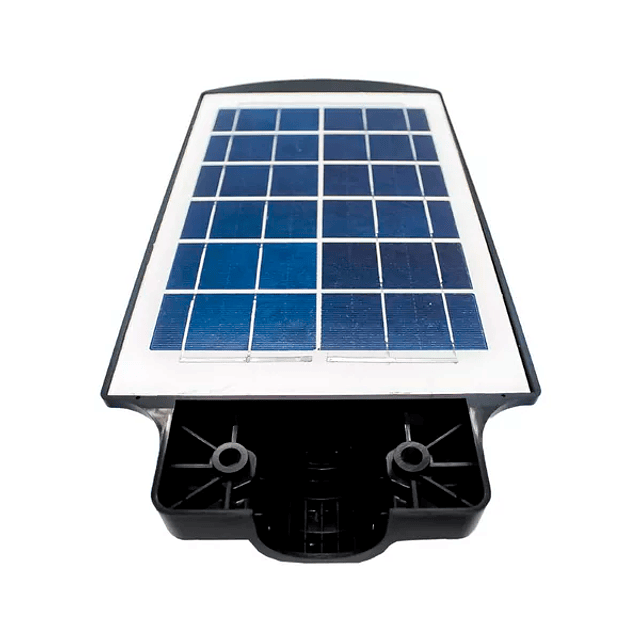 Foco Solar LED De Exterior Con Panel Solar y Sensor De Luz 48LED IP66 60W. - Jortan