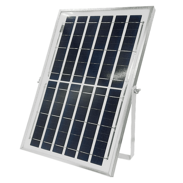 Reflector LED De 50W. IP66 Con Panel Solar y Control Remoto / Jortan