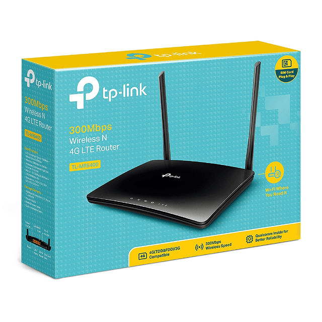 ROUTER 4G LTE INALAMBRICO TP-LINK TL-MR6400