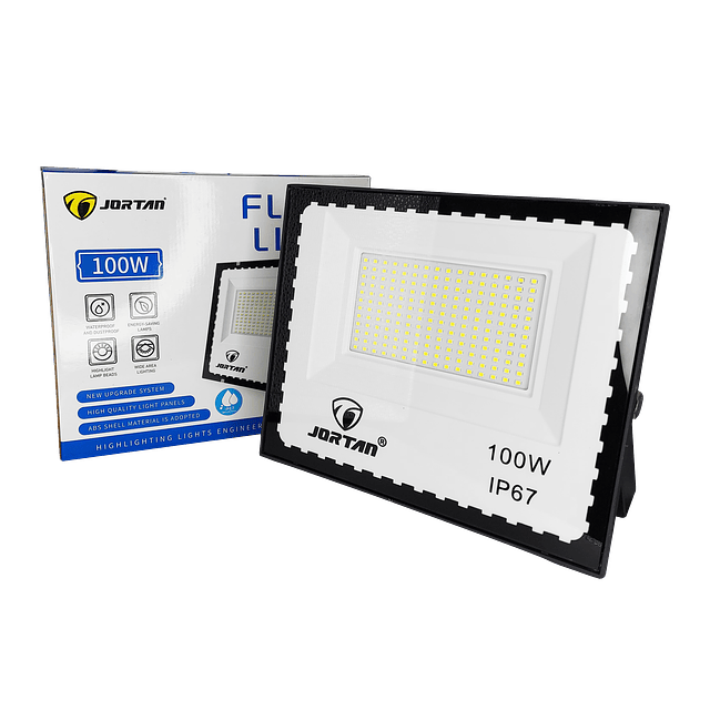 Reflector LED 100W Luz Fría JORTAN TP100W