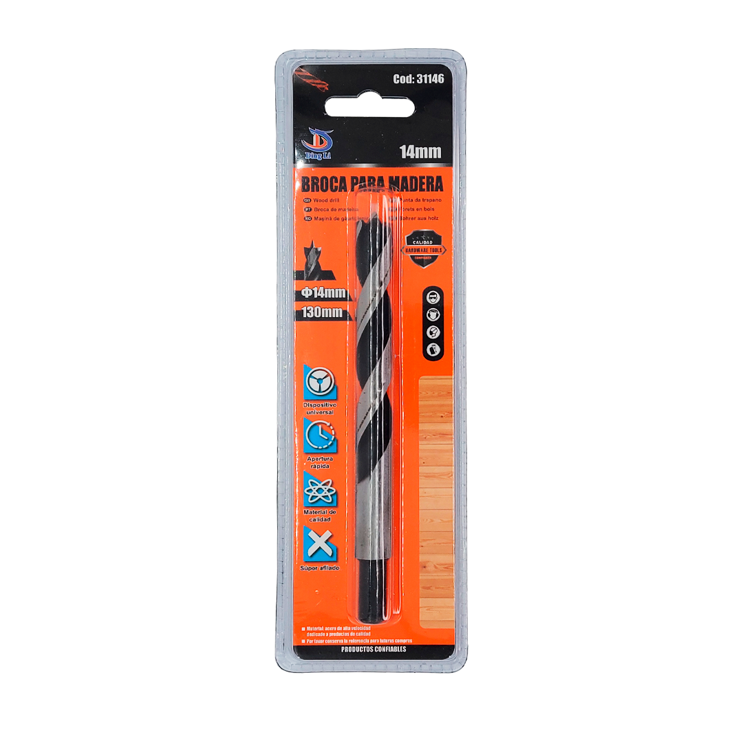 Broca para madera 14 mm