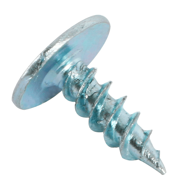 TORNILLO LENTEJA PUNTA FINA ZINCADO 8x 1/2" AV CAJA 100 UNIDADES