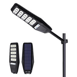 Foco Solar LED De Exterior Con Panel Solar y Sensor De Luz 500W. - IP66 - 6500K / Jortan Modelo 500W